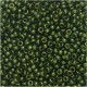 Miyuki seed beads 11/0 - Olive green gold luster 11-306